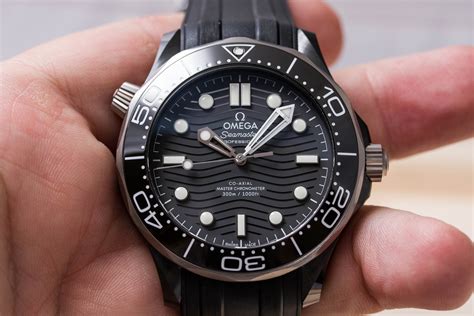 omega seamaster black black review|Omega Seamaster no date.